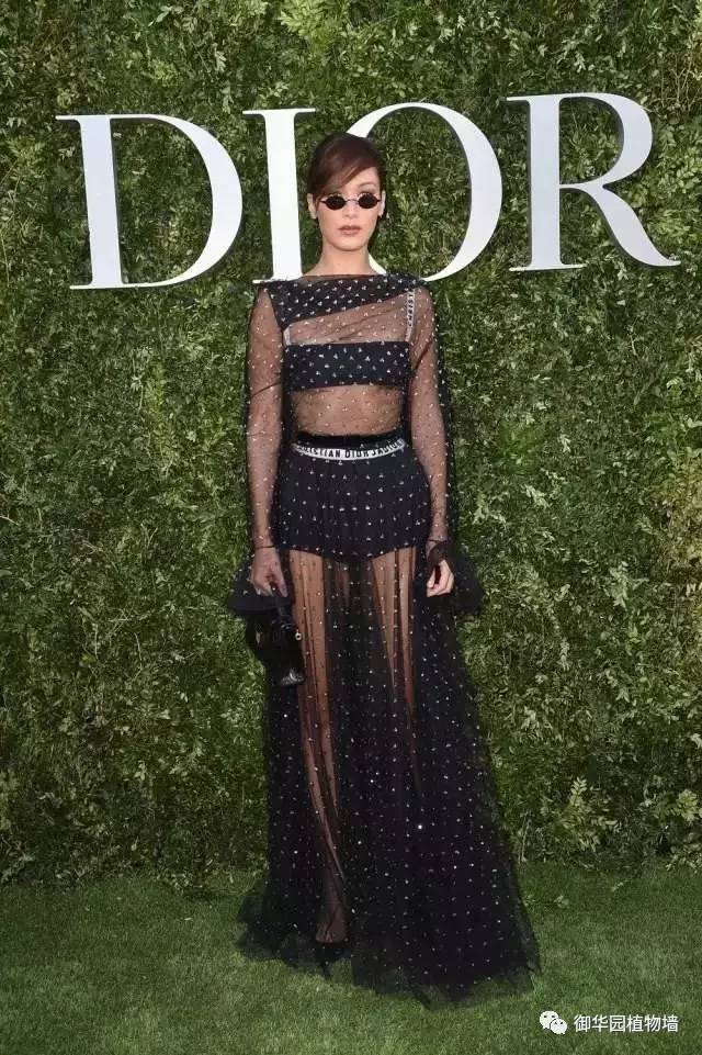 Dior70周年展，植物墻又出風頭了！
