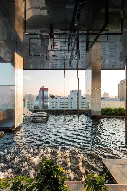 泰國曼谷M Silom住宅區(qū)景觀設計