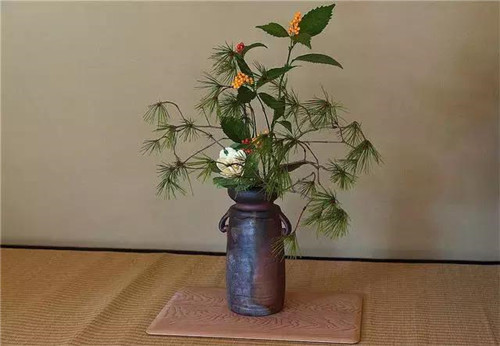 插花入瓶，生活在野
