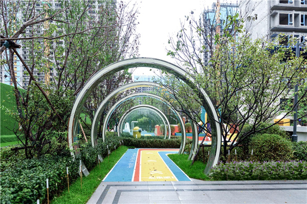 長春國際影都14# 地塊展示區(qū)景觀