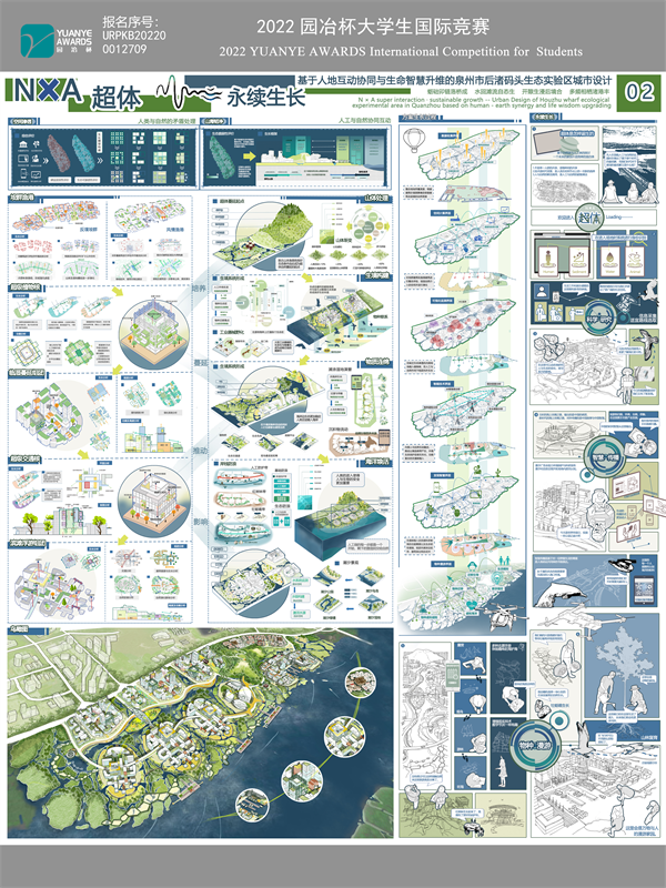 2022第十三屆園冶杯大學(xué)生國(guó)際競(jìng)賽城規(guī)一等獎(jiǎng)作品集合