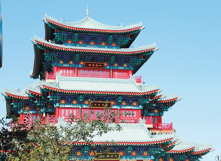 南川老街兩樓競秀 滄州再現(xiàn)運河盛景