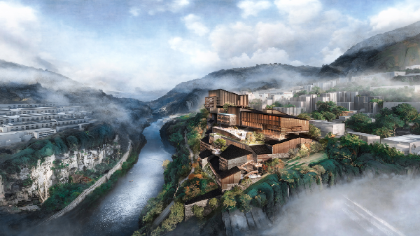 古藺國際建筑設(shè)計競賽結(jié)果，四家方案展示